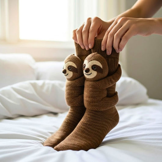HUGGY Socken – Nie mehr kalte Füße nur noch HUGGY - Einheitsgröße-Unisex