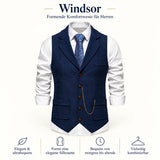 Windsor FormFit – formende Komfortweste für Herren | Elegant & ultrabequem