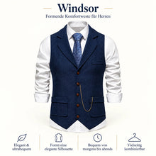Lade das Bild in den Galerie-Viewer, Windsor FormFit – formende Komfortweste für Herren | Elegant &amp; ultrabequem
