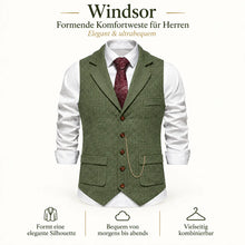 Lade das Bild in den Galerie-Viewer, Windsor FormFit – formende Komfortweste für Herren | Elegant &amp; ultrabequem
