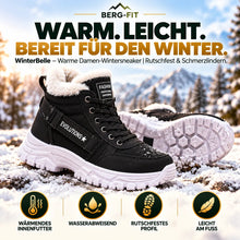 Lade das Bild in den Galerie-Viewer, WinterBelle – Warme Damen-Wintersneaker | Rutschfest &amp; Schmerzlindern
