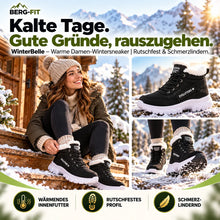 Lade das Bild in den Galerie-Viewer, WinterBelle – Warme Damen-Wintersneaker | Rutschfest &amp; Schmerzlindern
