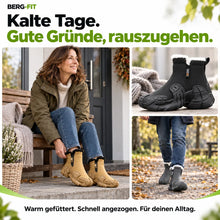 Lade das Bild in den Galerie-Viewer, ThermoBoots | wasserdichte, warm gefütterte Winterstiefel | Leicht, rutschfest &amp; Schmerzlindernd
