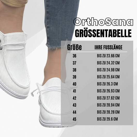 OrthoSana - schmerzlindernde Komfortschuhe | Ergonomisches Design