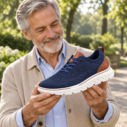 FeelFree Gentleman – Orthopädischer Herren-Komfortschuh | Rutschfest & Schmerzlindernd
