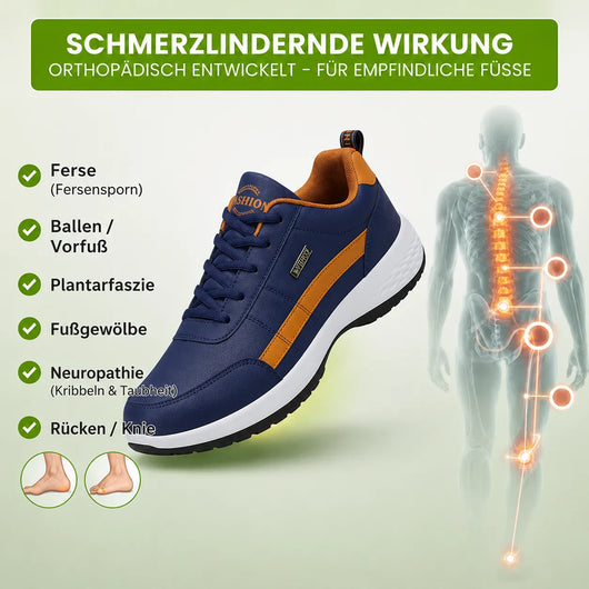 OrthoX – Schmerzlindernde Komfortschuh | Rutschfest & Federleicht