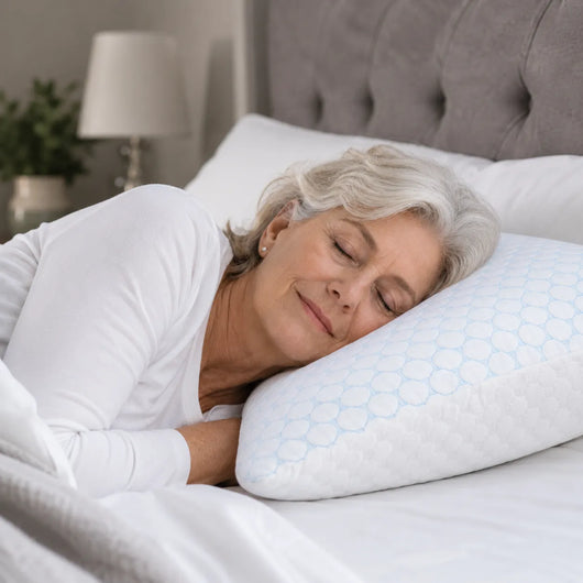 SleepCool Pro - Kühlendes & ergonomisches Bambus-Kissen für erholsamen Schlaf